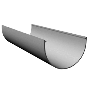 Желоб водосточный ПВХ Docke STANDART Белый